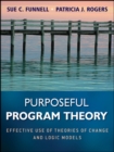 Image for Purposeful program theory: effective use of theories of change and logic models