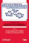 Image for Superalloy 718 and Derivatives : Proceedings of the 7th International Symposium on Superalloy 718 and Derivatives