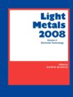 Image for Light Metals 2008 : Electrode Technology