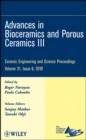 Image for Advances in Bioceramics and Porous Ceramics III: Ceramic Engineering and Science Proceedings