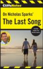 Image for CliffsNotes On Nicholas Sparks&#39; The Last Song