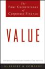 Image for Value: the four cornerstones of corporate finance