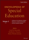 Image for Encyclopedia of Special Education, Volume 2