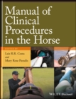 Image for Manual of clinical procedures in the horse