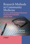 Image for Research Methods in Community Medicine