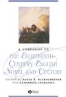 Image for A Companion to the Eighteenth-century English Novel and Culture