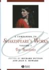 Image for A Companion To Shakespeare&#39;s Works Volume I The Tragedies