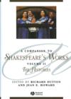 Image for A Companion To Shakespeare&#39;s Works Volume II - The Histories