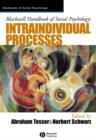 Image for Blackwell Handbook of Social Psychology : Intraindividual Processes