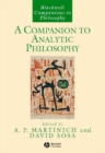 Image for A companion to analytic philosophy