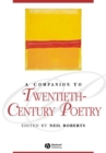 Image for A companion to twentieth-century poetry
