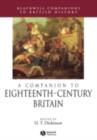 Image for A companion to eighteenth-century Britain