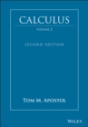 Image for CalculusVol. 2: Multi-variable calculus and linear algebra, with applications to differential equations and probability