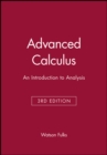 Image for Advanced Calculus : An Introduction to Analysis, Global Edition