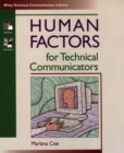 Image for Human Factors for Technical Communicators