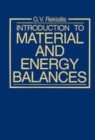 Image for Introduction to Material and Energy Balances