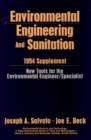 Image for Environmental Engineering and Sanitation : Supplement : New Tools for the Environmental Engineer Specialist