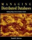 Image for Managing Distributed Databases : Building Bridges between Database Islands
