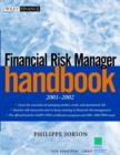 Image for Financial Risk Manager Handbook 2001-2002