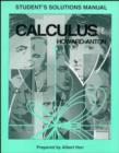 Image for Calculus with Analytic Geometry : Solutions Manual to 5r.e