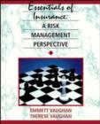 Image for Essentials of Insurance : A Risk Management Perspective