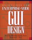Image for Guidelines for Enterprise-wide GUI Design