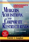 Image for Mergers, Acquisitions and Corporate Restructurings