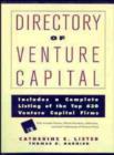 Image for Directory of Venture Capital