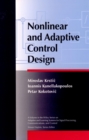 Image for Nonlinear and Adaptive Control Design