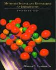 Image for Materials science and engineering  : an introduction