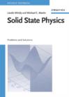 Image for Solid state physics  : problems and solutions
