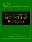 Image for Encyclopedia of Molecular Biology, 4 Volume Set