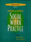 Image for Handbook of empirical social work practiveVol. 1: Mental disorders
