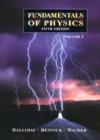 Image for Fundamentals of physicsVol. 1 : v.1 : Fundamentals