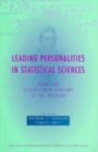 Image for Leading Personalities in Statistical Sciences