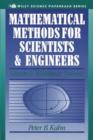 Image for Mathematical methods for scientists and engineers  : linear and nonlinear systems