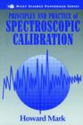 Image for Principles and Practice of Spectroscopic Calibration