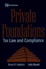 Image for Private Foundations : Tax Law and Compliance