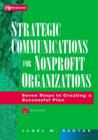 Image for Strategic Communications for Nonprofit Organizations