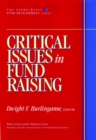 Image for Critical Issues in Fund Raising