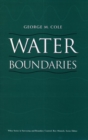 Image for Water boundaries