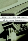 Image for Simplified Design of Masonry Structures