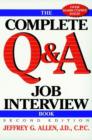 Image for The Complete Q&amp;A Job Interview Book