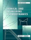 Image for Chemical and Engineering Thermodynamics
