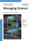 Image for Managing science  : management for R&amp;D laboratories