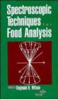 Image for Spectroscopic Techniques for Food Analysis