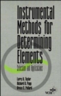 Image for Instrumental Methods for Determining Elements