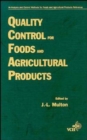 Image for Quality Control for Food and Agricultural Products