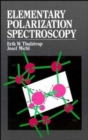 Image for Elementary Polarization Spectroscopy
