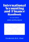 Image for International Accounting and Finance Handbook : 1999 Supplement